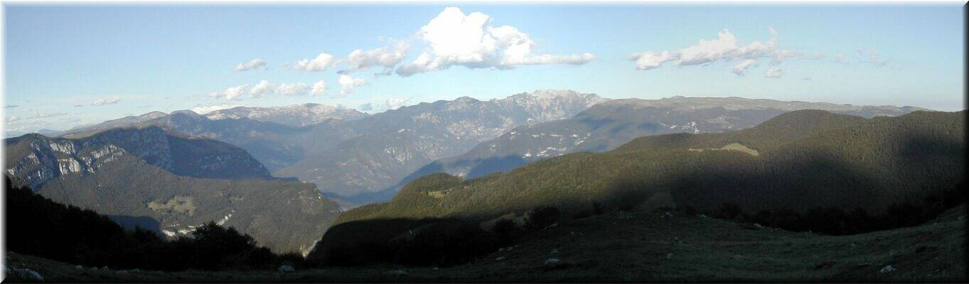 Monte Baldo Höhenstraße - Ostblick