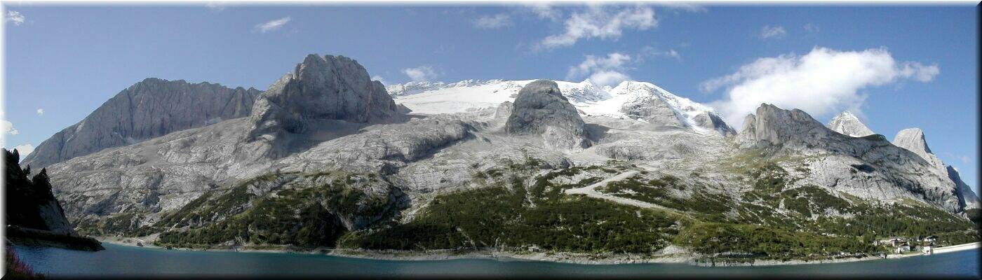 Naturschock am Morgen - Marmolada Gletscher