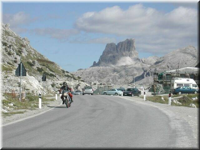 Valparola Richtung Monte Averau