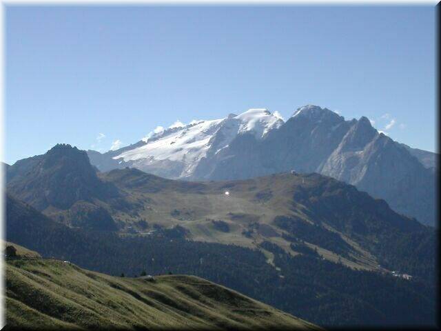 Marmolada vom Sellajoch