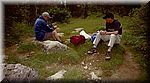Wohlverdientes Wanderfr�hst�ck